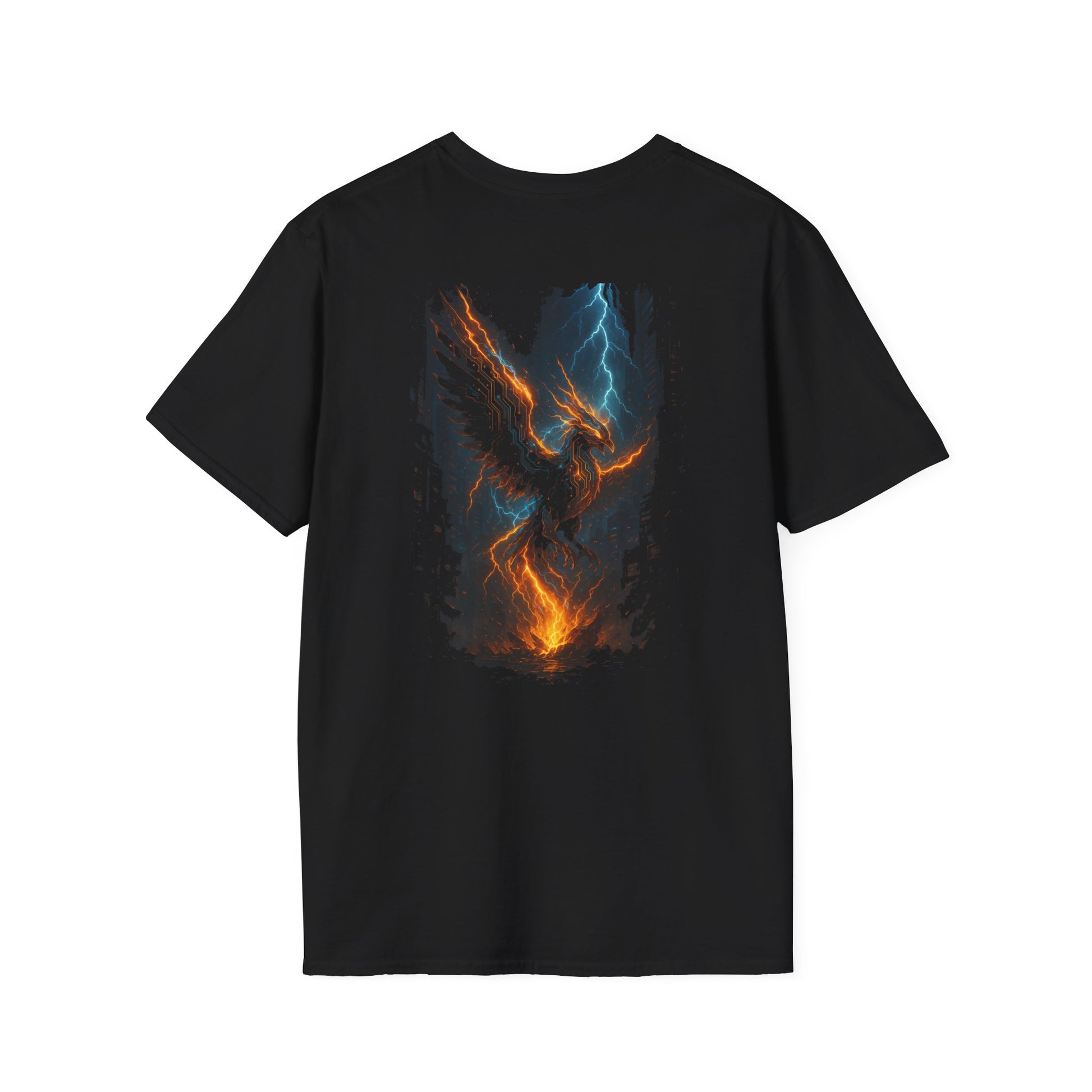 "The Phoenix" CottonQuest™ Mythic Graphic T-Shirt – Bold Backprint | Unisex | Sizes up to 5XL