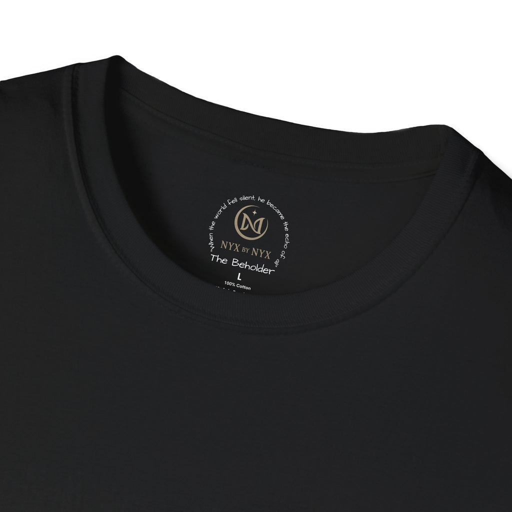 "The Beholder" CottonQuest™ Mythic Graphic T-Shirt – Bold Backprint | Unisex | Sizes up to 5XL