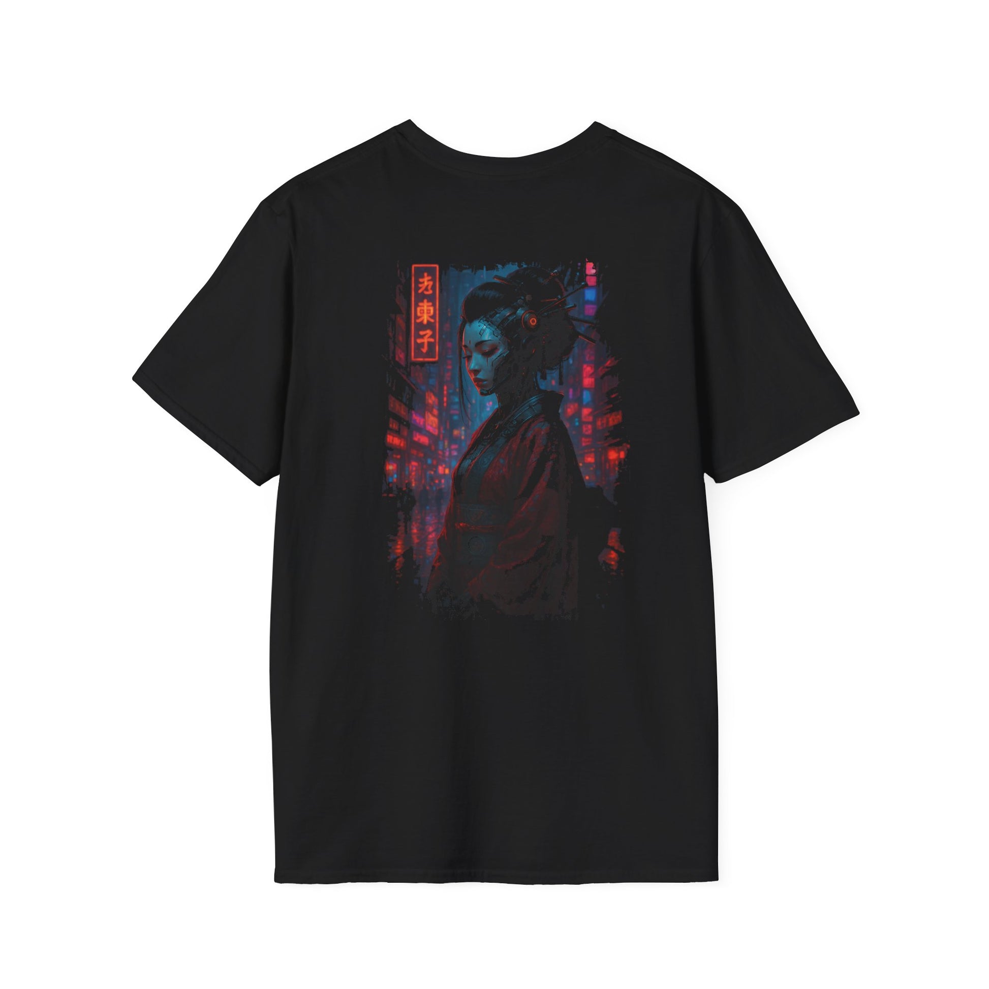 "The Geisha" CottonQuest™ Mythic Graphic T-Shirt – Bold Backprint | Unisex | Sizes up to 5XL