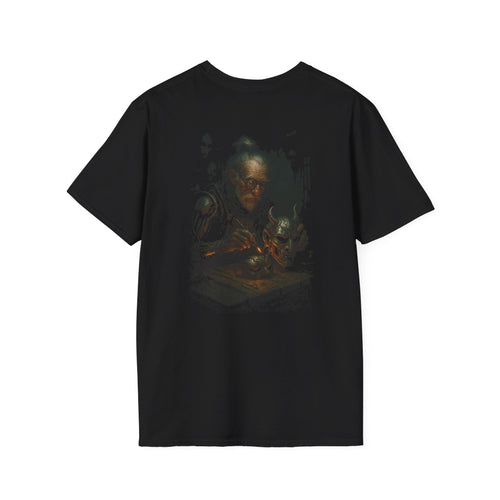 " The Maskmaker" CottonQuest™ Mythic Graphic T-Shirt – Bold Backprint | Unisex | Sizes up to 5XL