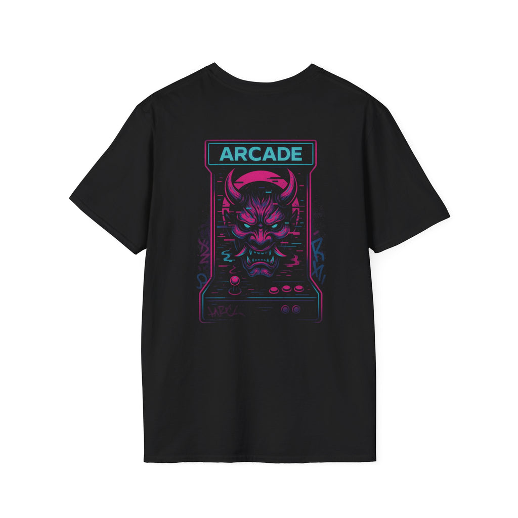 " The Digital Oni" CottonQuest™ Mythic Graphic T-Shirt – Bold Backprint | Unisex | Sizes up to 5XL